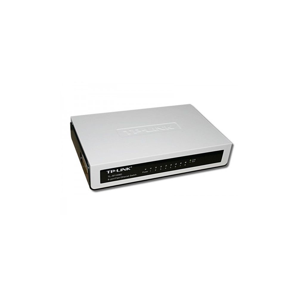 TP-LINK - TP-LINK Switch 8 ports 10/100Mbps (TL-SF1008D) - Modem / Routeur / Points d'accès