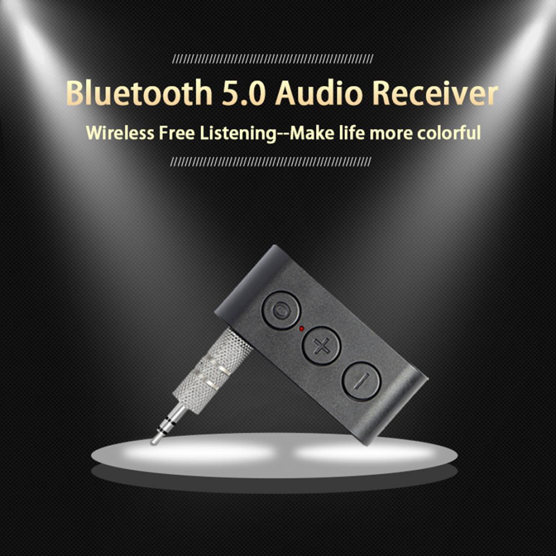 marque generique - Audio Bluetooth Récepteur Kit Adaptateur 3.5mm Stéréo Sortie Construit-dans Microphone pour La Maison Audio Musique En Streaming Système de Son - Clé USB Wifi