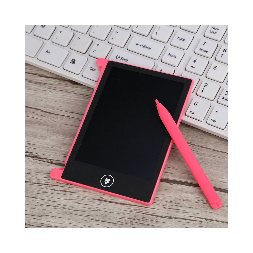Shop Story - SHOP STORY - Mini Tablettes LCD Ardoises Magiques Effaçables pour Écriture et Dessiner avec un Stylet - Rose - Tablette Graphique