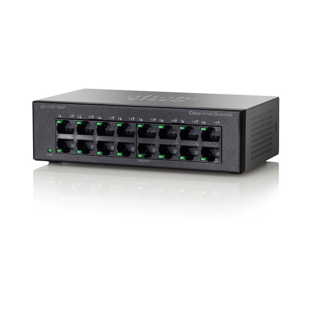 Cisco - Cisco - SF 110D-16HP - Switch
