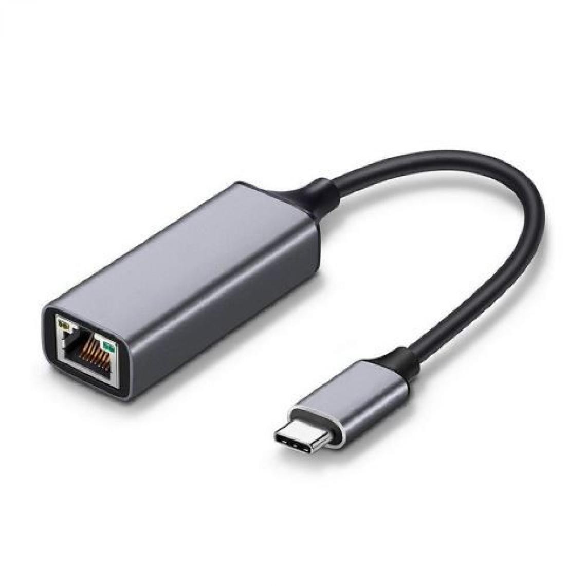 On Earz - Adaptateur USB C vers Ethernet RJ45 On Earz Mobile Gear Aluminium - Onduleur