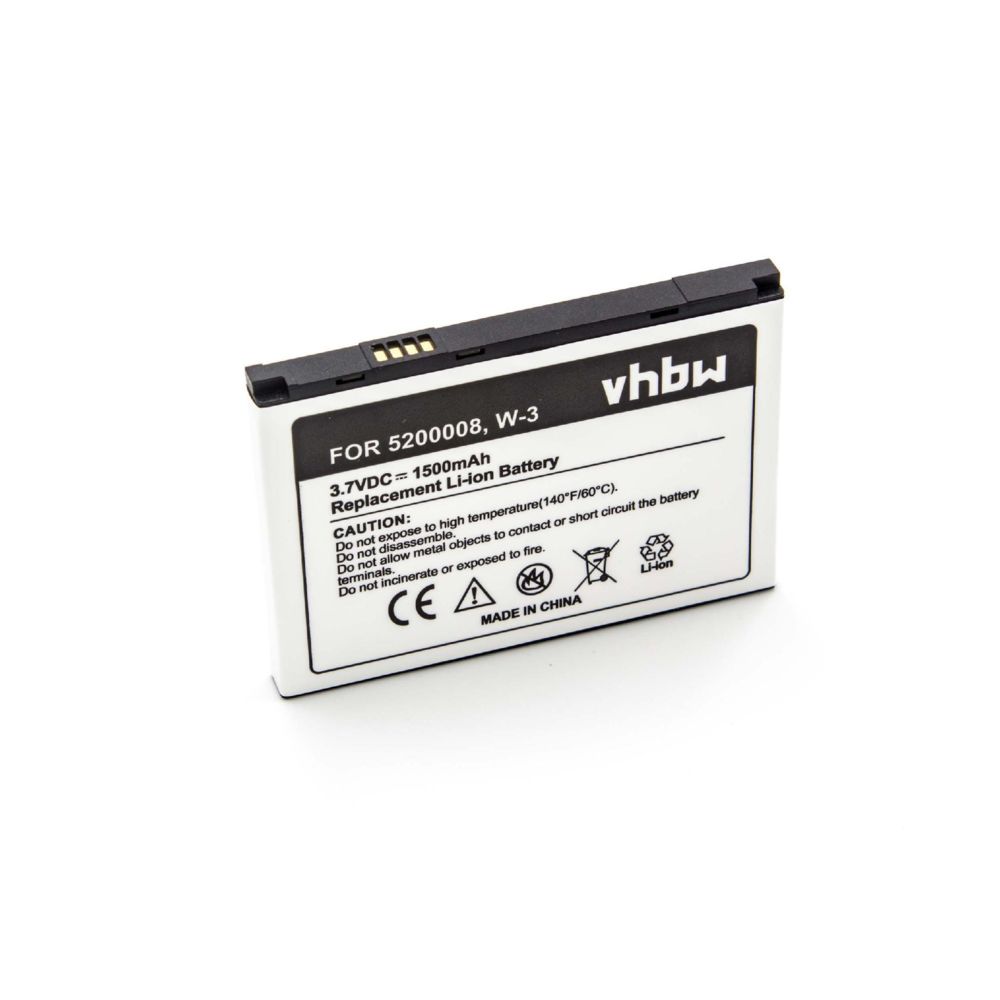 Vhbw - vhbw Li-Ion batterie 1500mAh (3.7V) pour votre router mobile hotspot comme Sierra 5200008, W-3 - Modem / Routeur / Points d'accès