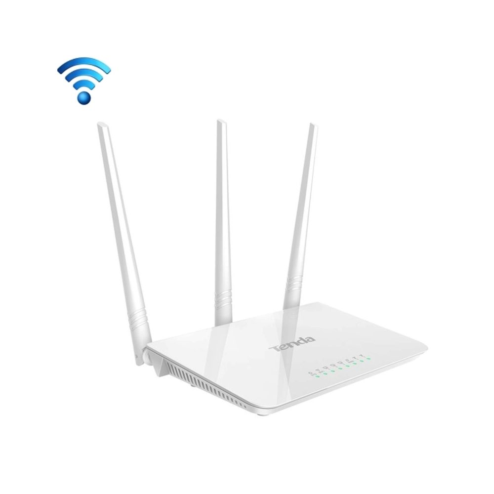 Wewoo - Routeur blanc Wireless 2.4GHz 300Mbps WiFi avec 3 * 5dBi Antennes externes - Modem / Routeur / Points d'accès