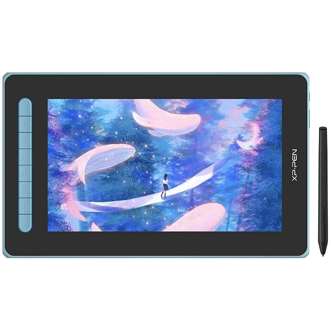 Xp-Pen - XP-PEN Tablette Graphique Artist 12 2nd Generation 127% sRGB Stylet X3 avec Deux Ports Flexibles Compatible avec Android Chrombook Linux - Bleu - Tablette Graphique