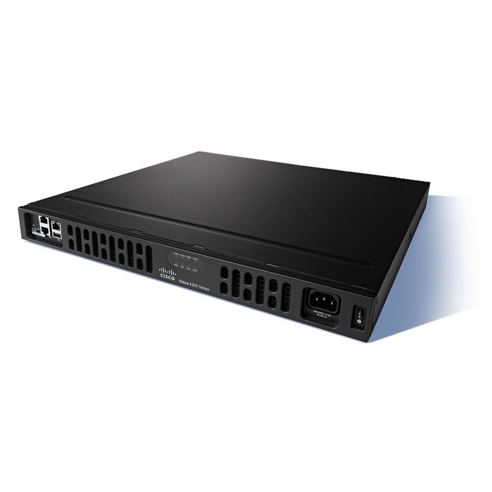 Cisco - Cisco ISR 4331 Routeur connecté Ethernet/LAN Noir - Modem / Routeur / Points d'accès