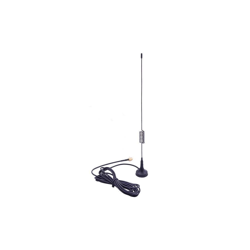 Wewoo - Antenne noir GSM SMA 900 / 1800MHz à ventouse, longueur de câble: 3m - Antenne WiFi