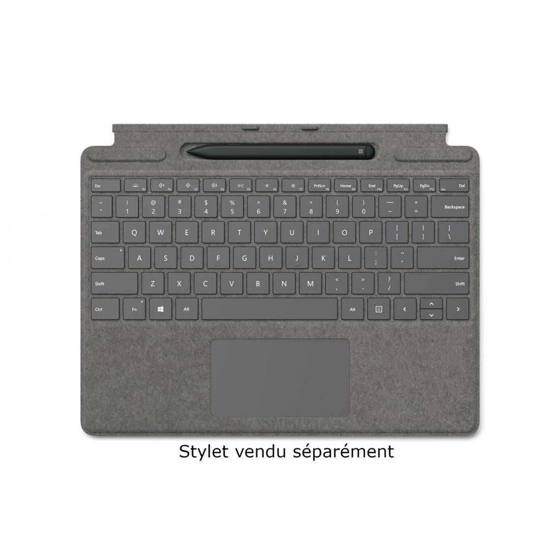 Microsoft - Type Cover Surface Pro 8 - Clavier