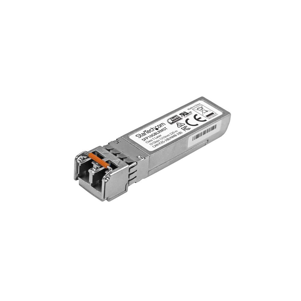 Startech - StarTech.com Module de transceiver SFP+ 10GBase-LRM à fibre optique 10 Gigabit - Conforme aux normes MSA - Multimode LC - 220 m - Modem / Routeur / Points d'accès