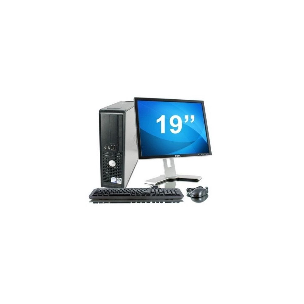 Dell - Lot PC DELL Optiplex 780 SFF Core 2 Duo E7500 2.9Ghz 8Go 500Go W7 pro + Ecran 19 - PC Fixe