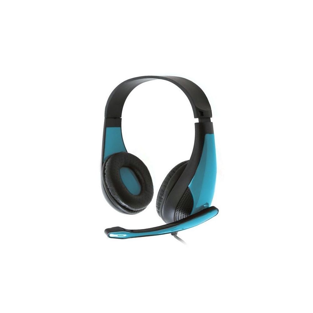 Omega - Écouteurs Gaming Omega Freestyle FH4008BL Bleu - Micro-Casque