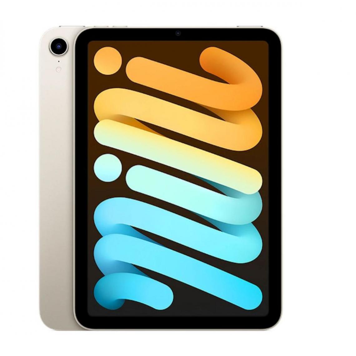 Apple - iPad mini Wi-Fi - 256GO - Lumière stellaire (6ème génération 2021) - iPad