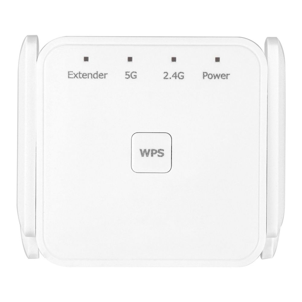 marque generique - Répéteur WIFI AC1200Mbps Et Prolongateur De Gamme Sans Fil Double Bande 2.4G & 5G - Antenne WiFi