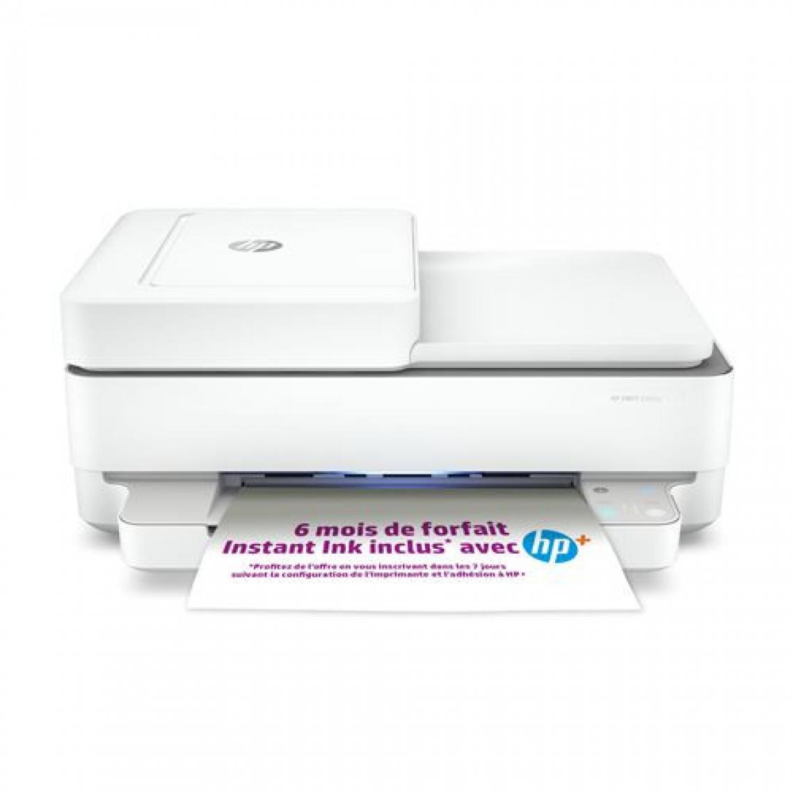 Hp - Imprimante Tout en un HP Envy 6420e Blanc - Imprimante Jet d'encre