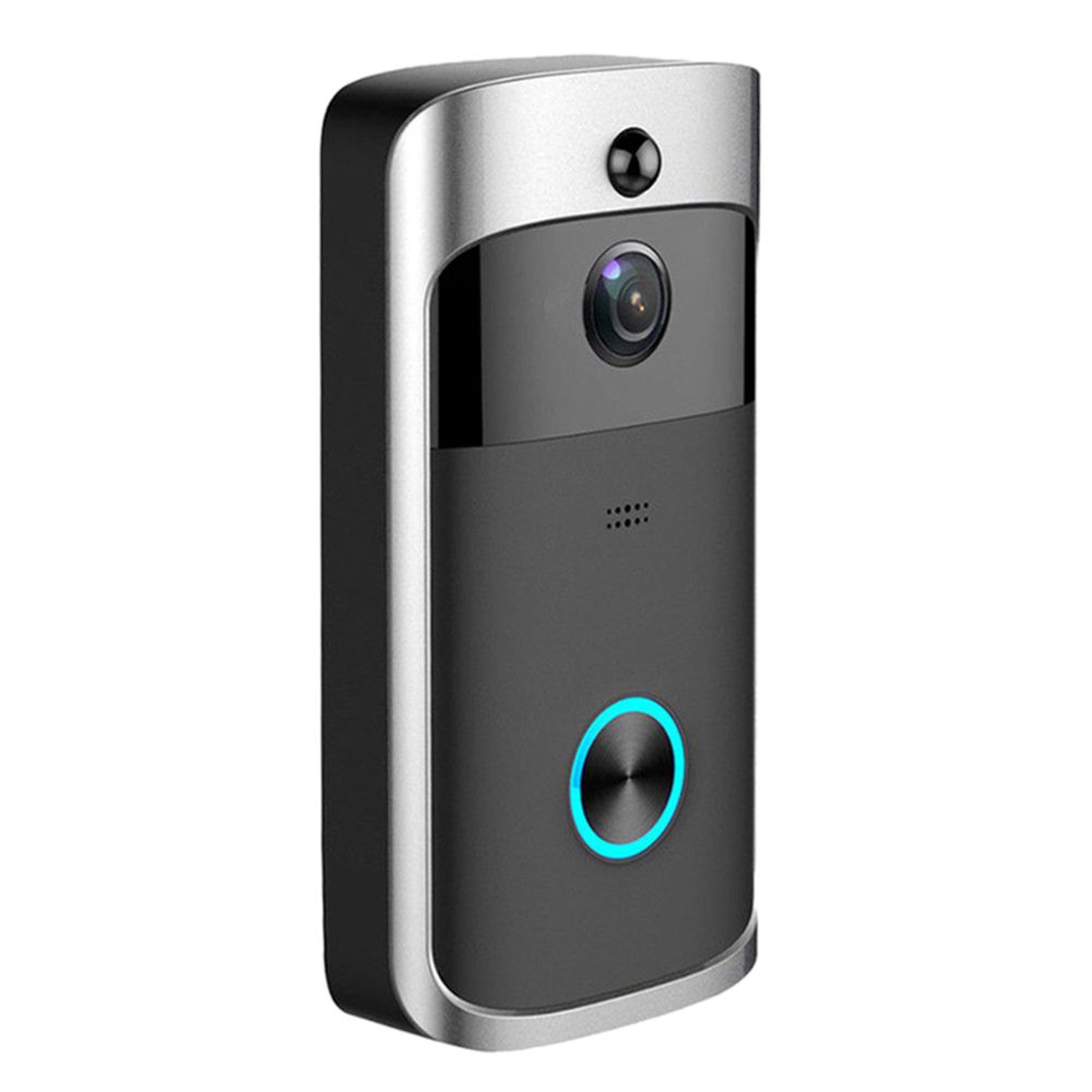 marque generique - Interphone Vidéo Intelligent Sans Fil Sonnette 1080p IR - Webcam