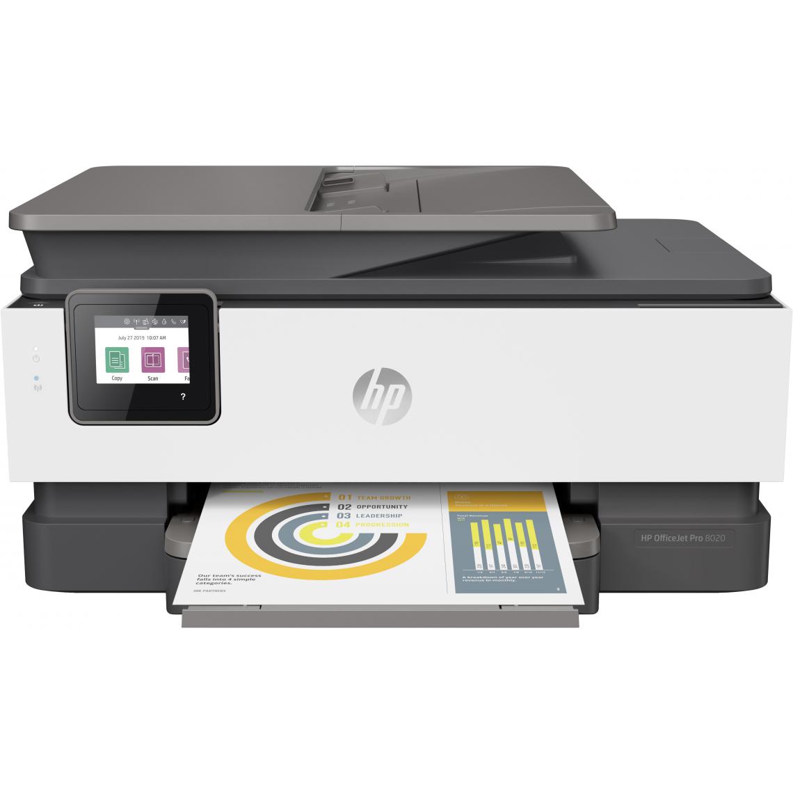 Hewlett Packard - Imprimante multifonction jet d'encre HP OfficeJet Pro 8022 All-in-One - Imprimante Jet d'encre