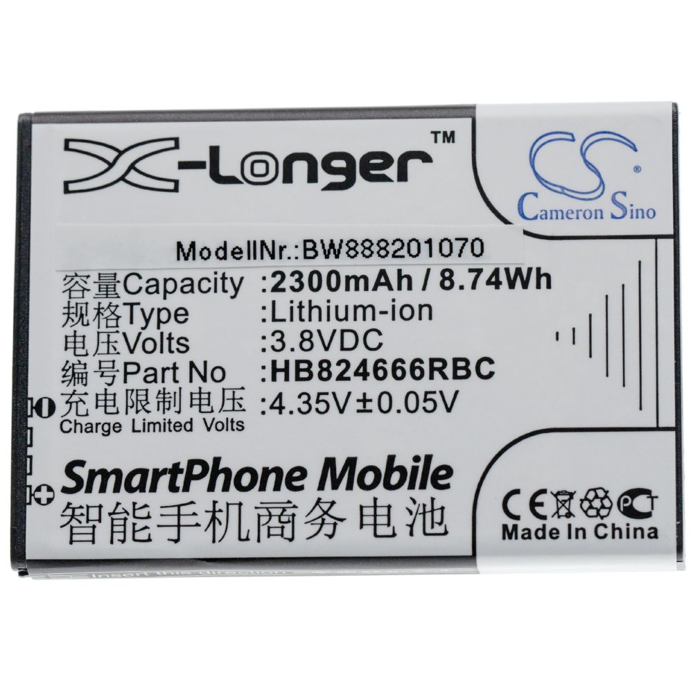 Vhbw - vhbw batterie compatible avec Huawei E5577, E5577 ebs-937, E5577Bs-937, E5577s-321 router modem mobile hotspot (2300mAh, 3.8V, Li-Ion) - Modem / Routeur / Points d'accès