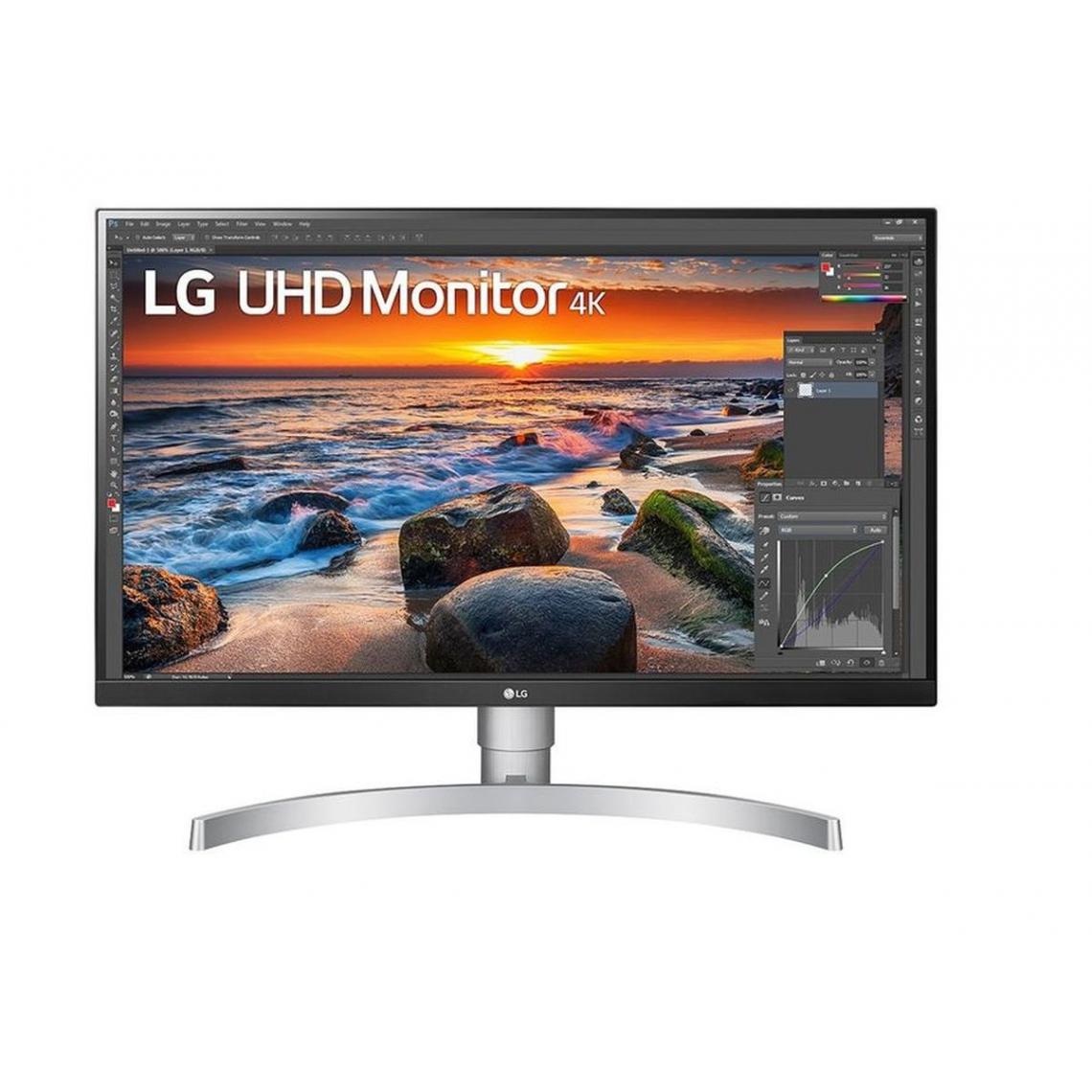 LG - 27" LED 27UN83A-W - Moniteur PC
