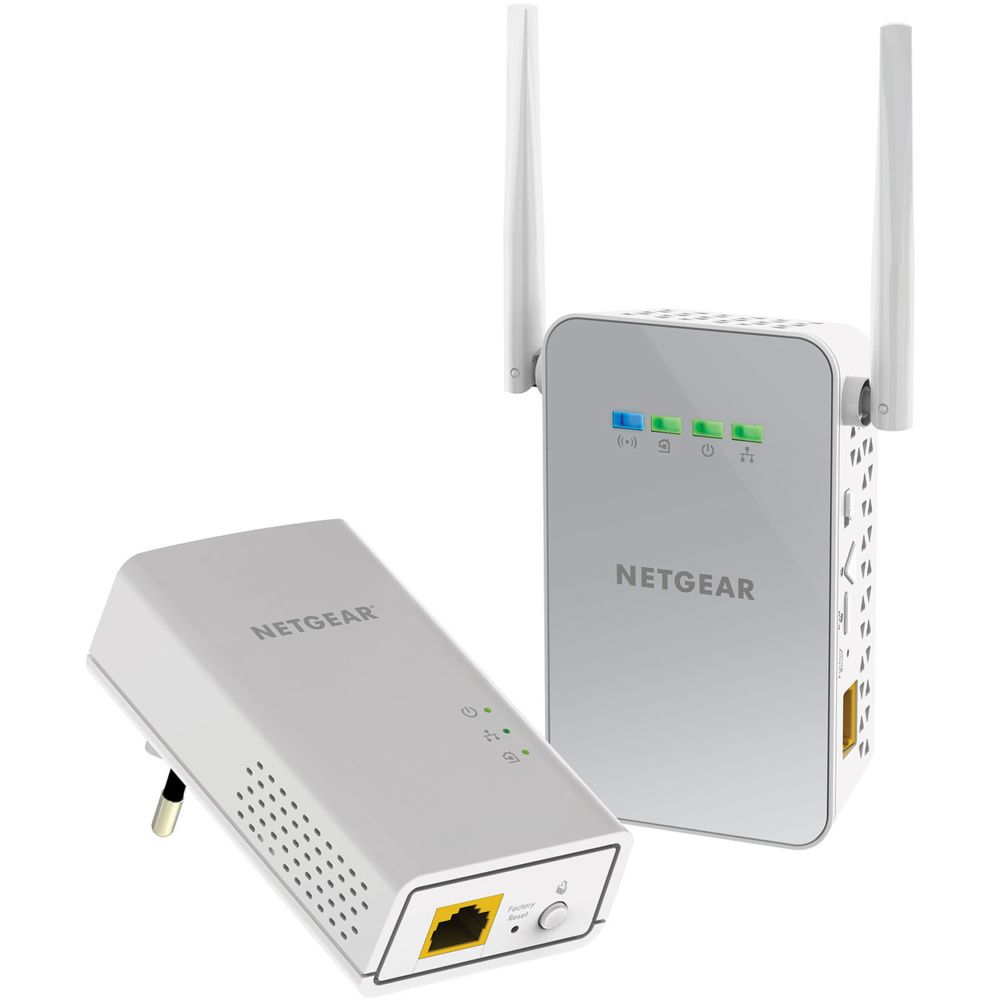 Netgear - PLW1000 - CPL + Wi-Fi - 1000 Mbpsvv - CPL Courant Porteur en Ligne