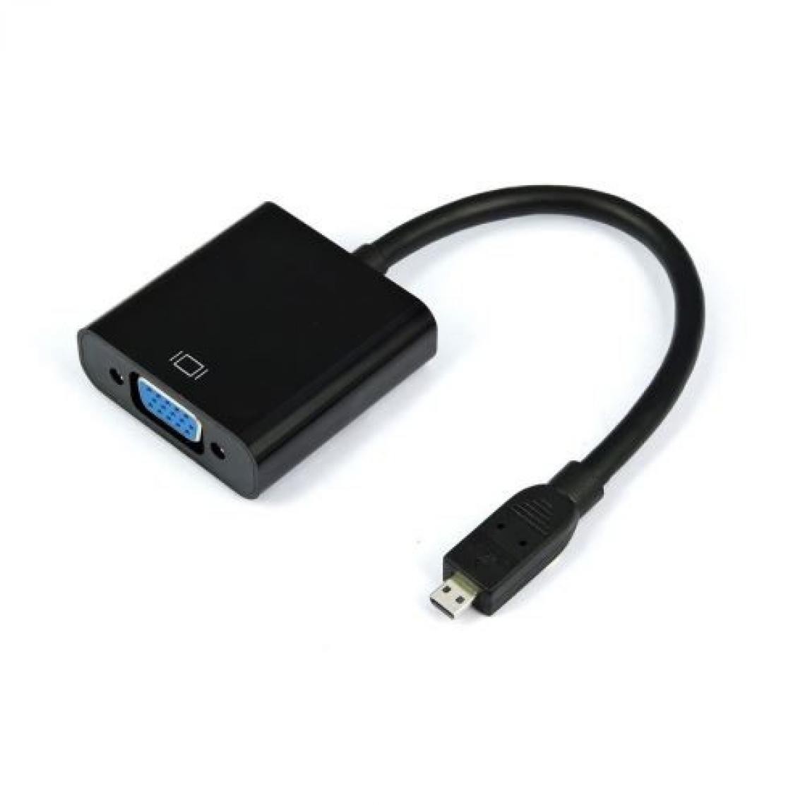 On Earz - Adaptateur Micro HDMI vers VGA On Earz Mobile Gear Noir - Onduleur