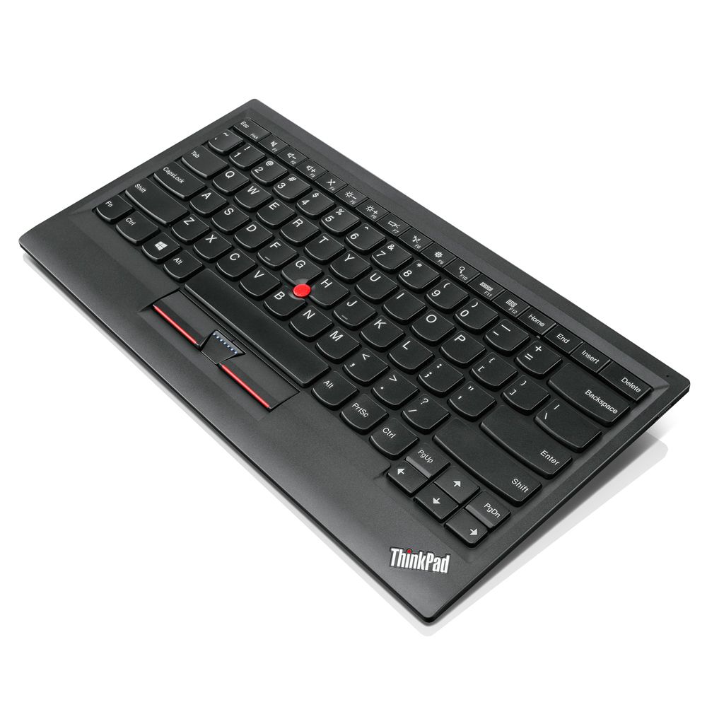 Lenovo - Lenovo ThinkPad Compact USB Keyboard with TrackPoint - US English (0B47190) - Clavier