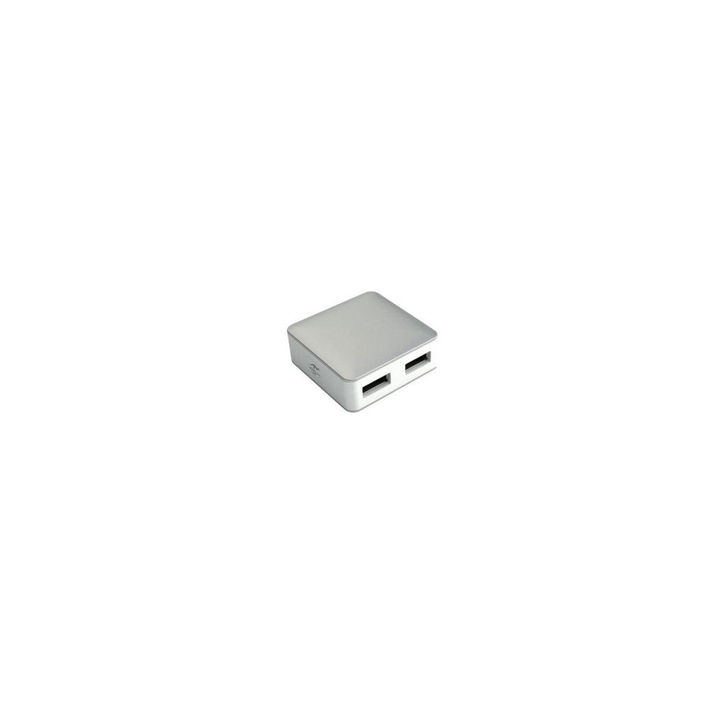 Mobility Lab - HUB Cube 4 ports 2.0 pour Mac Apple et PC Silver - Hub