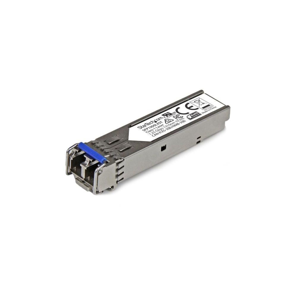 Startech - StarTech.com Module de transceiver SFP 1000Base-LX à fibre optique Gigabit - Conforme aux normes MSA - Monomode LC - 10 km - Modem / Routeur / Points d'accès