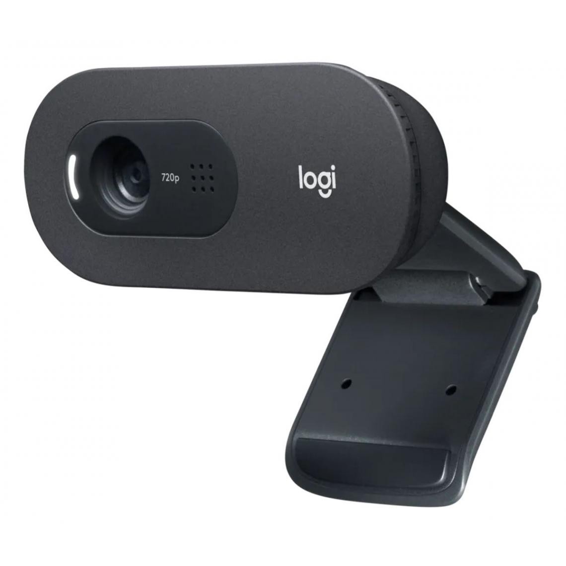 Logitech - Webcam HD C505E - Noir - Webcam