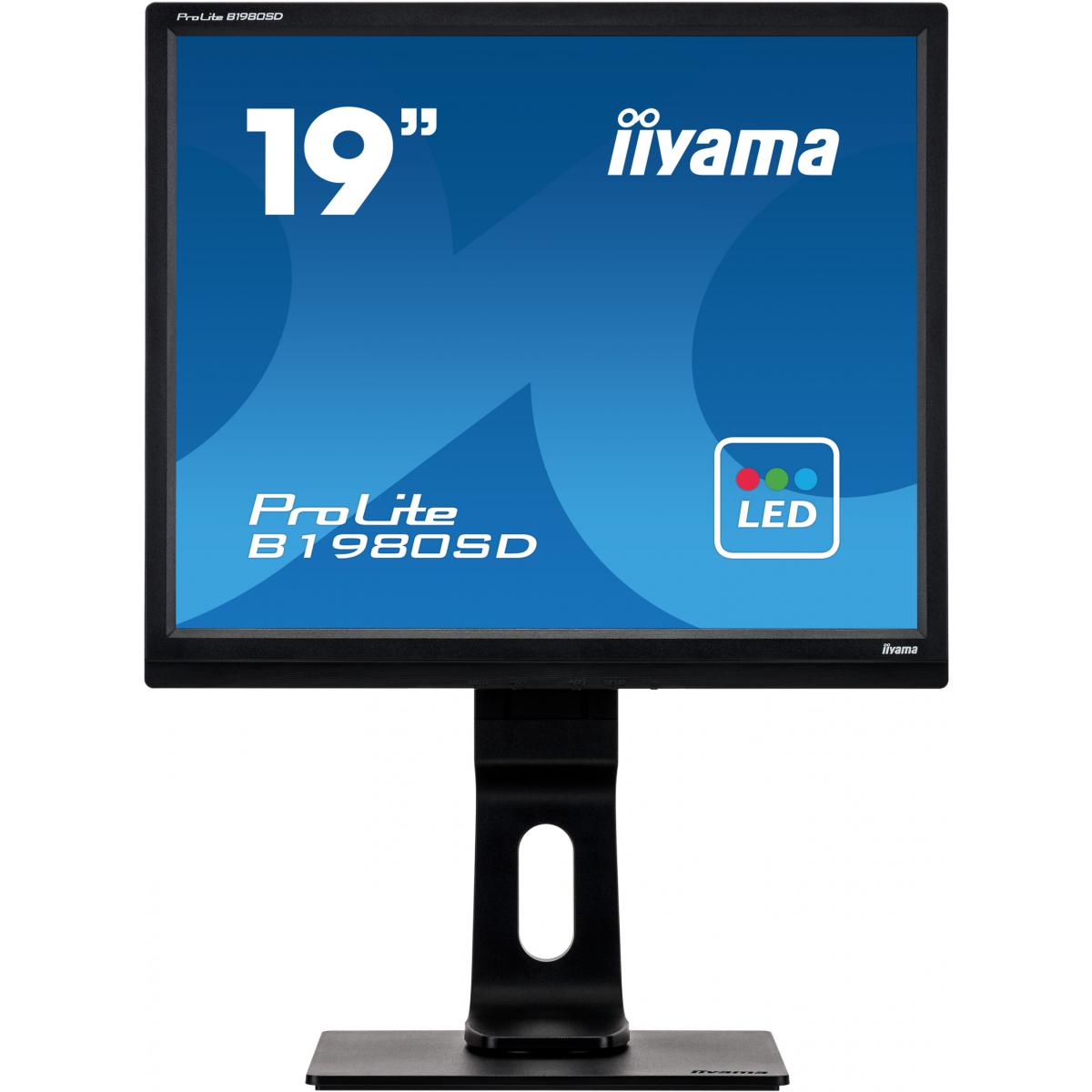 Iiyama - 19" LED - ProLite B1980SD-B1 - Moniteur PC