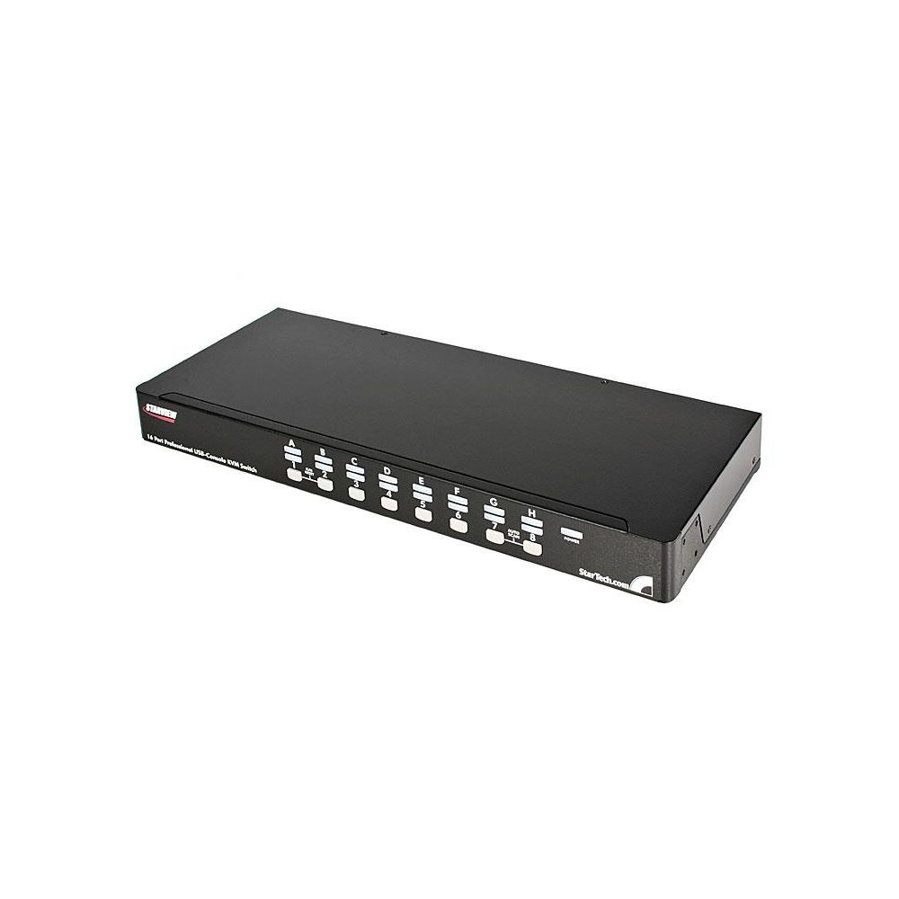 Startech - StarTech.com Commutateur KVM PS/2 USB 16 ports 1U empilables sur rack avec OSD - Switch