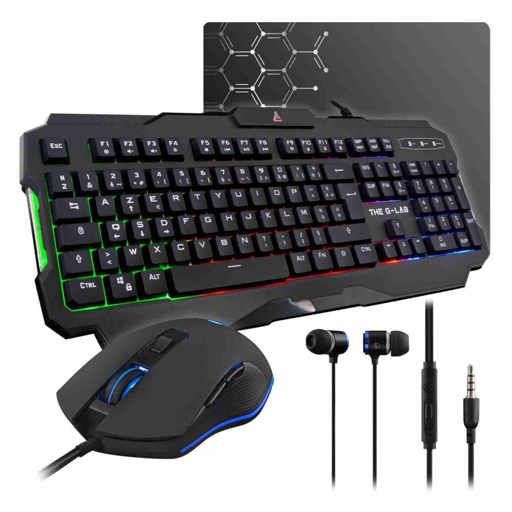 The G-Lab - COMBO HELIUM Starter Pack - Pack Clavier Souris