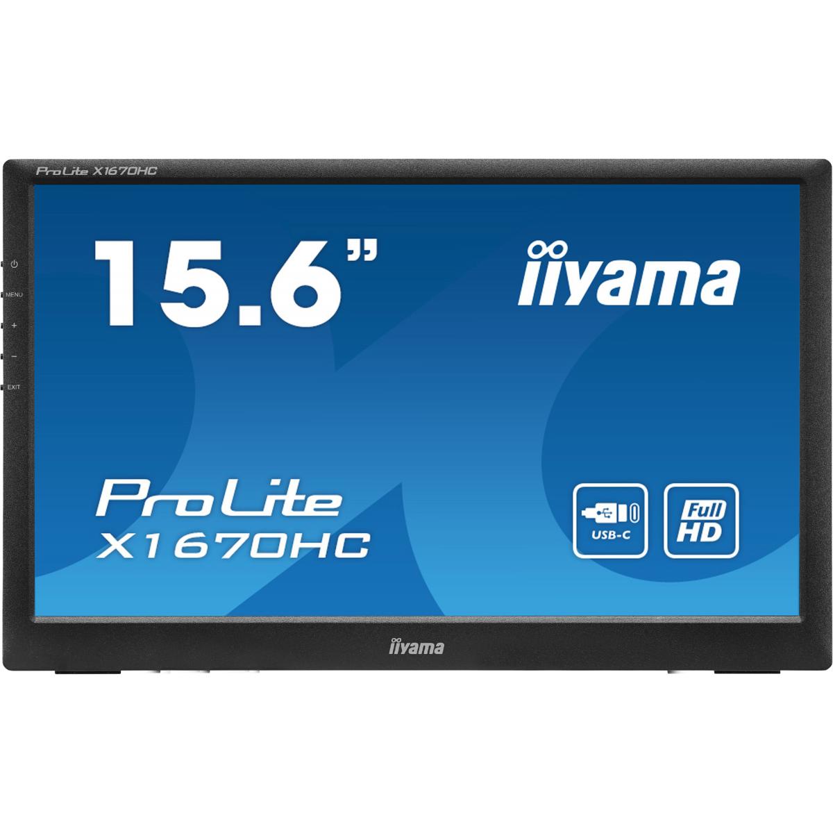 Iiyama - 15.6" LED - X1670HC-B1 - Moniteur PC