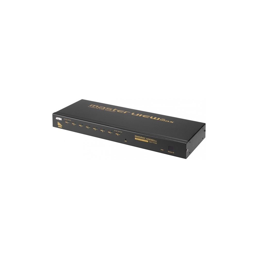 Aten - ABI DIFFUSION ATEN CS1708A switch KVM VGA-USB/PS2 cascadable 8 ports - Switch