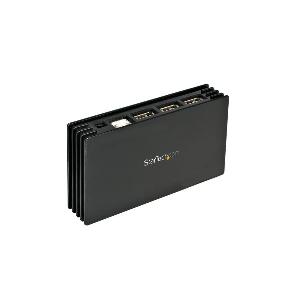 Startech - StarTech.com ST7202USBGB hub & concentrateur USB 2.0 480 Mbit/s Noir - Hub