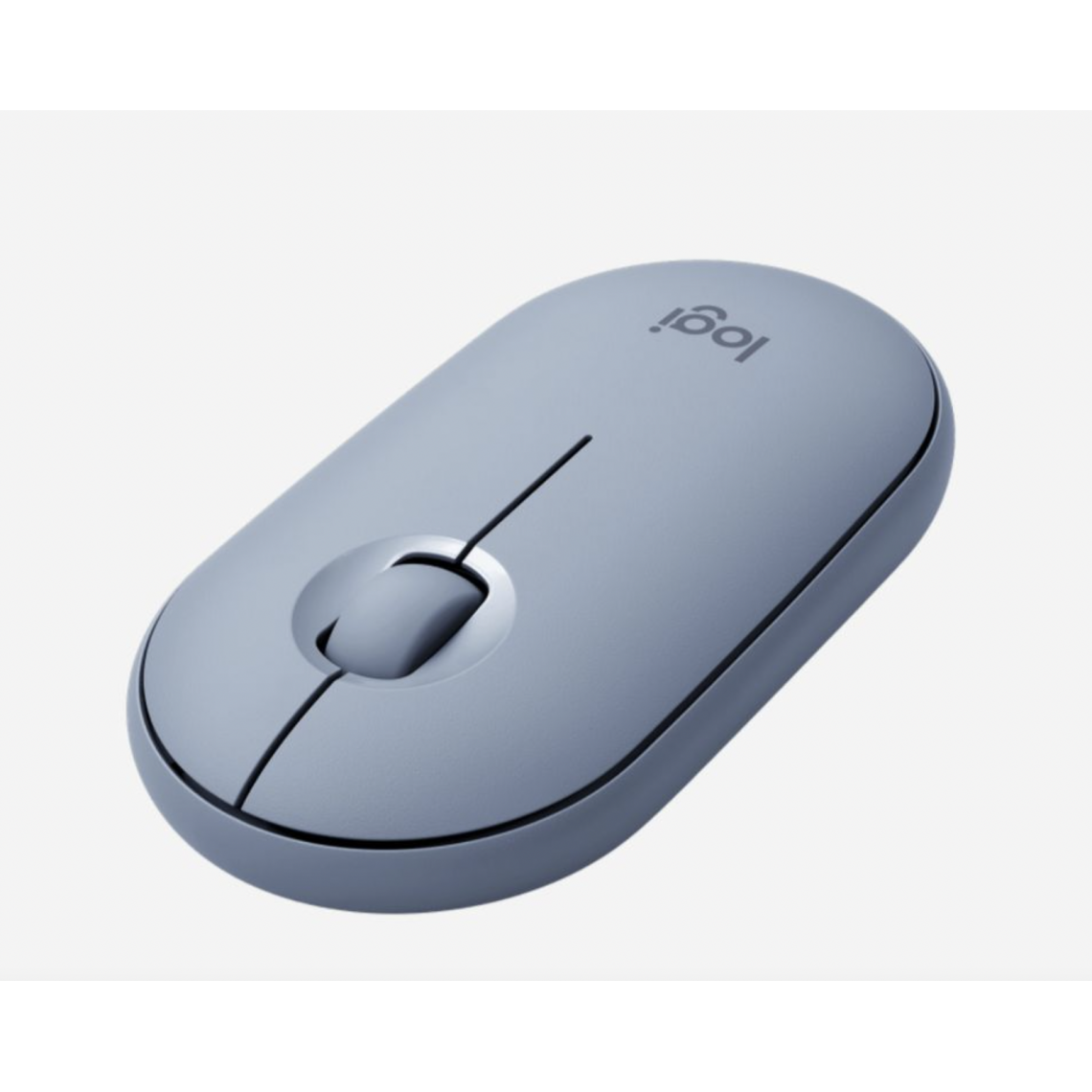 Logitech - Pebble M350: une souris moderne, compacte et silencieuse - Couleur Bleu gris - Souris