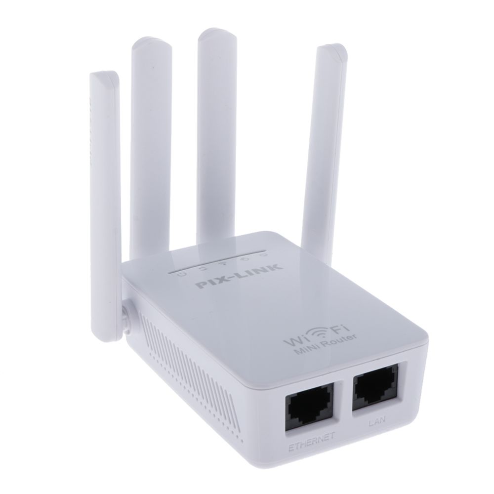 marque generique - Répéteur Sans Fil Wifi Extender 300Mbps De Signal Longue Portée Prise Ue - Antenne WiFi