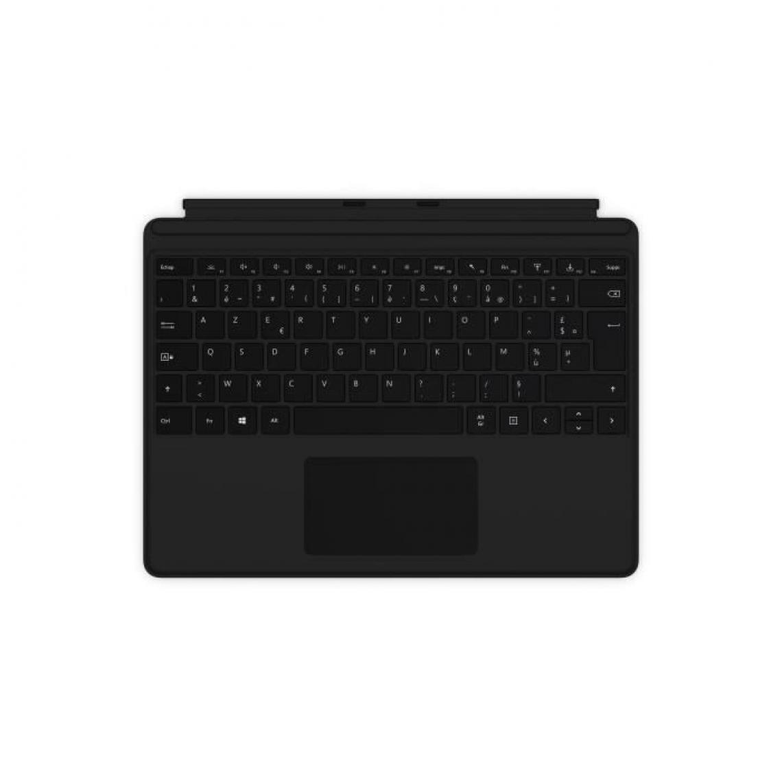 Microsoft - MICROSOFT Surface Pro X Keyboard – Clavier AZERTY - Noir - Clavier