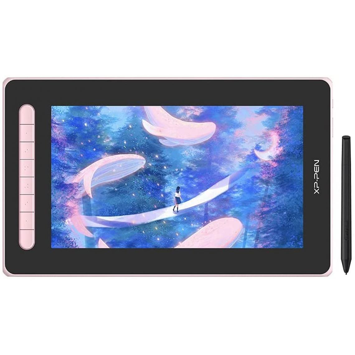 Xp-Pen - XP-PEN Tablette Graphique Artist 12 2nd Generation 127% sRGB Stylet X3 avec Deux Ports Flexibles Compatible avec Android Chrombook Linux - Rose - Tablette Graphique