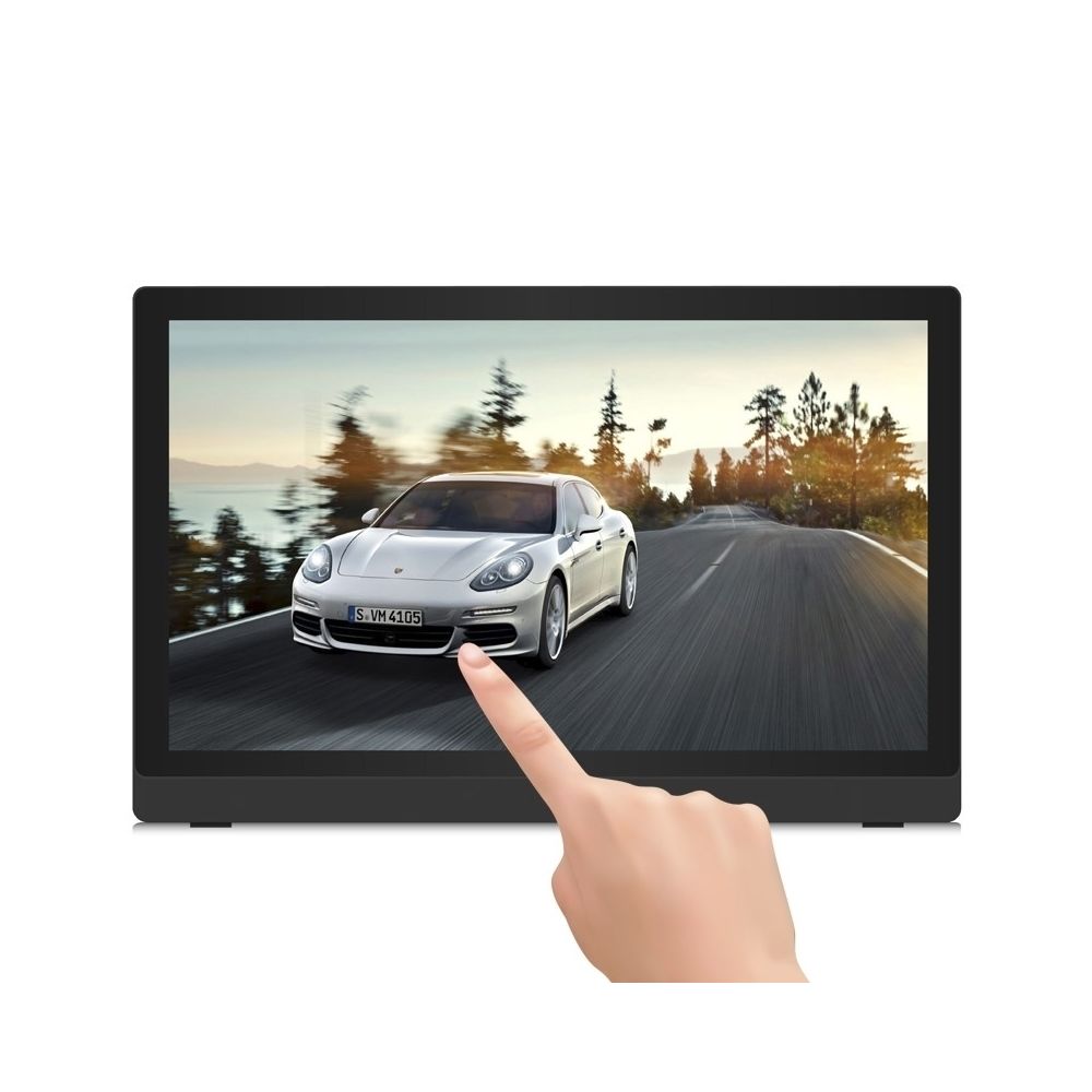 Wewoo - Tablette Tactile noir 24 pouces Full HD 1080p écran Android 4.4 cadre photo numérique avec support, Quad Core Cortex A9 1.6G, RK3188, RAM: 1 Go, ROM: 8 Go, Support Bluetooth, WiFi, carte SD, USB OTG - Tablette Android