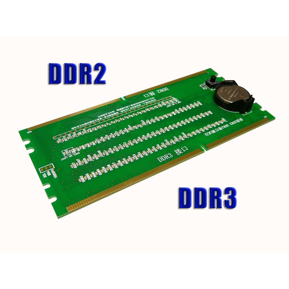 Kalea-Informatique - TESTEUR POUR PORT MEMOIRE - SLOT DDR DDR2 DDR3 - Switch