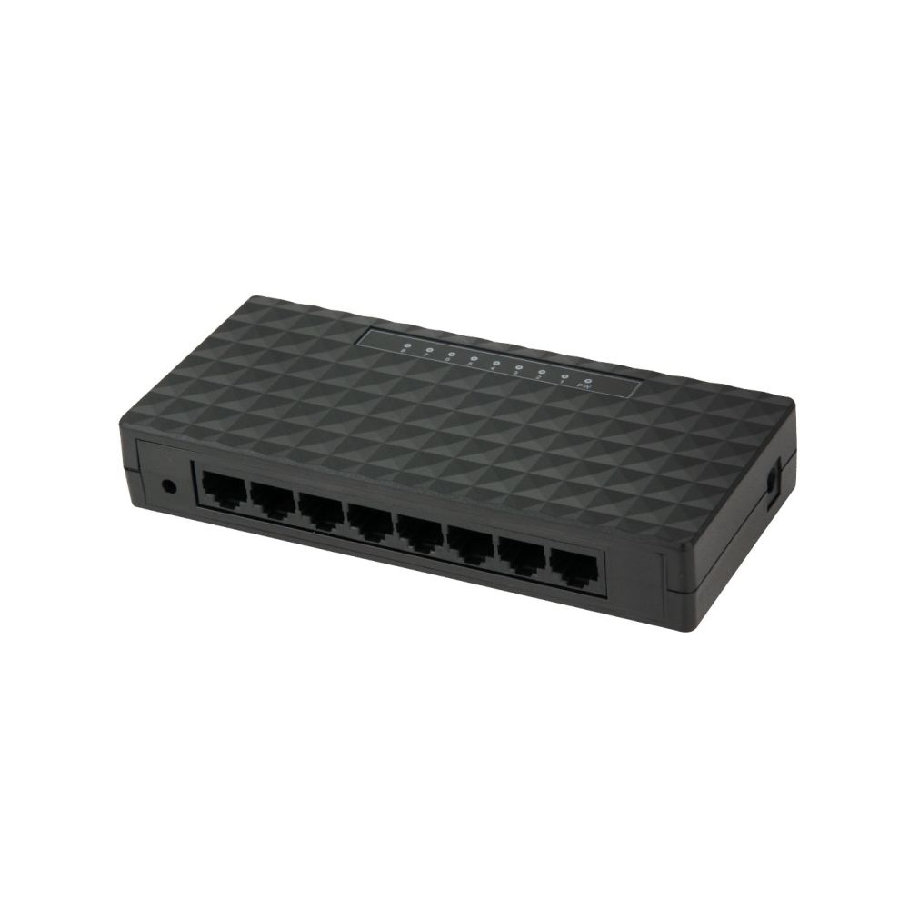 Wewoo - Switch Commutateur de bureau Ethernet 10/100 / 1000Mbps à 8 ports - Modem / Routeur / Points d'accès