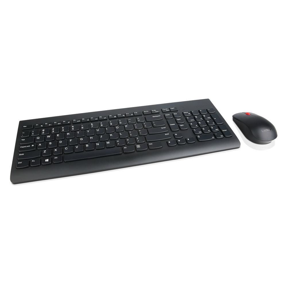 Lenovo - Lenovo essential wireless keyboard &mouse combo (4X30M39458) - Pack Clavier Souris