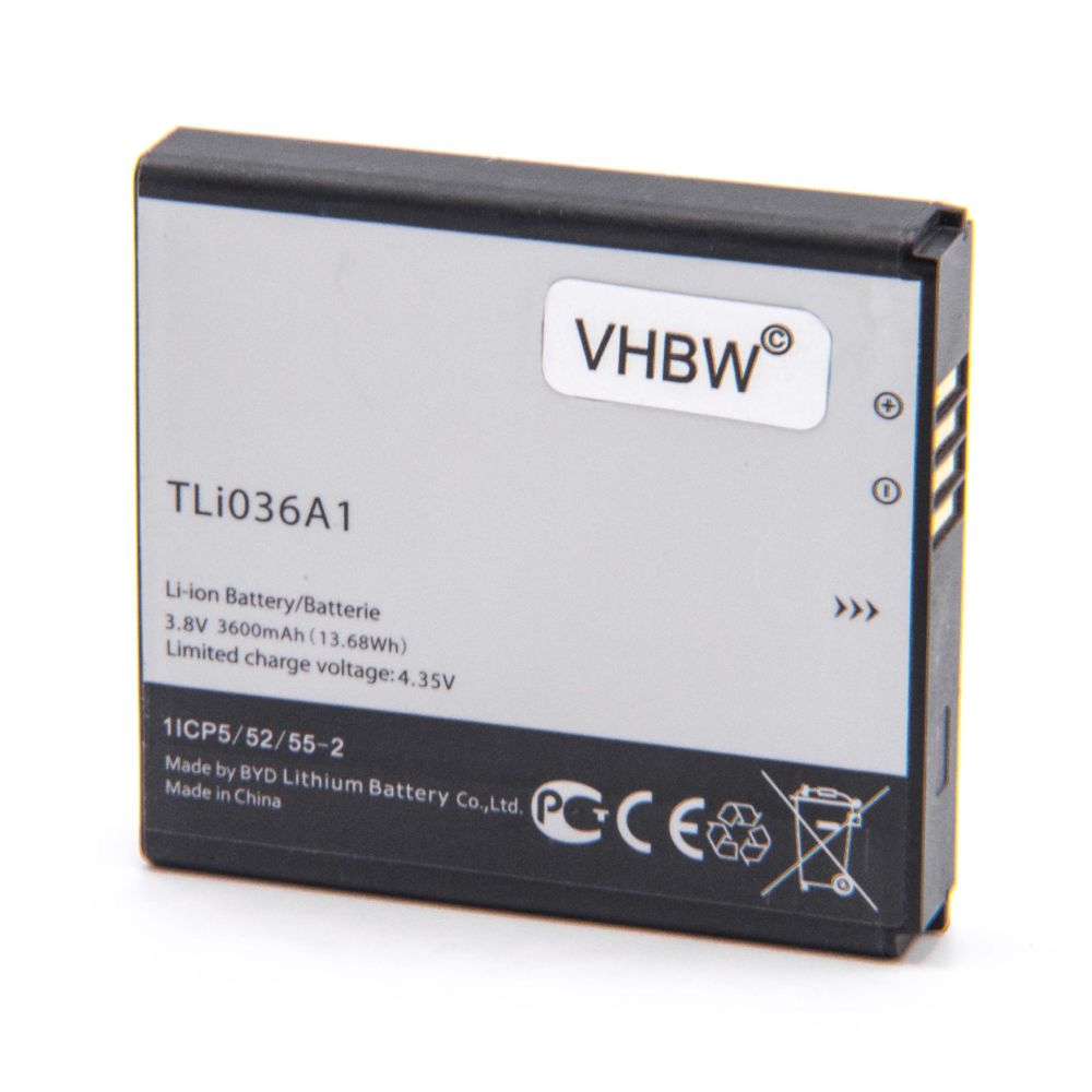 Vhbw - vhbw Li-Ion Batterie 3800mAh (3.8V) pour borne WIFW Alcatel One Touch Link 4G, Link 4G+ LTE, Link Y900, Link Y900NB comme TLi036A1. - Modem / Routeur / Points d'accès
