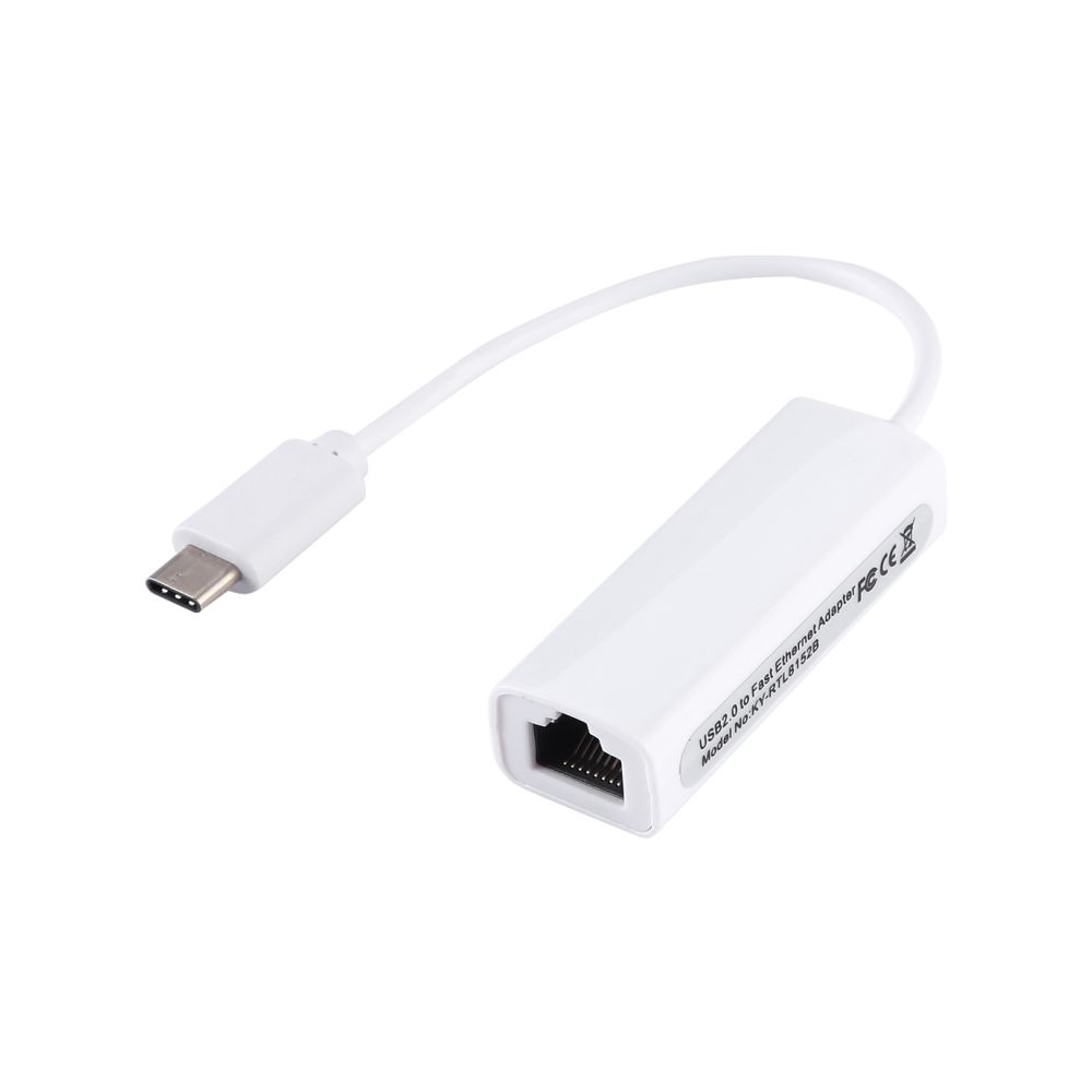 Wewoo - Adaptateur KY-RTL8152B Carte réseau USB Ethernet C / Type C 10/100 Mbps - Clé USB Wifi