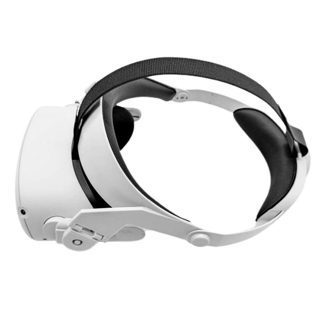 marque generique - Réglable Elite Sangle Tête Sangle Remplace Accessoires pour Oculus Quête 2, Rond Rotation Bouton - Accessoires Réalité virtuelle