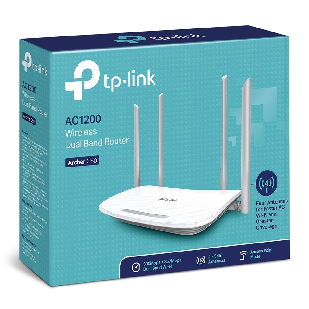 TP-LINK - Archer C50 - Routeur / Point d'accès WiFi - Modem / Routeur / Points d'accès