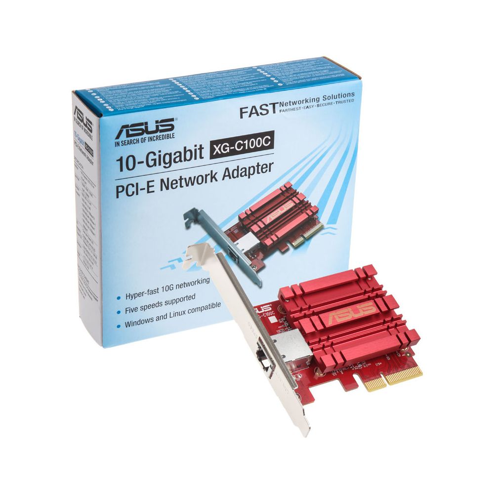 Asus - XG-C100C - 10 Gigabits LAN - Carte réseau