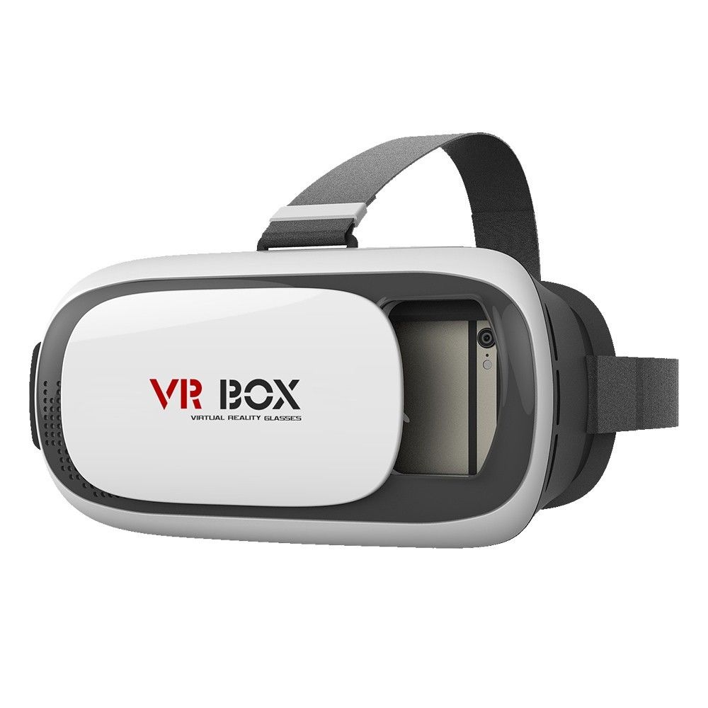 Audim - Casque de réalité virtuelle 3D - VR BOX - Blanc - Casques de réalité virtuelle