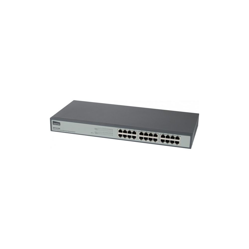 Netis - Netis ST3124 switch rackable 24 ports 10/100 - Switch