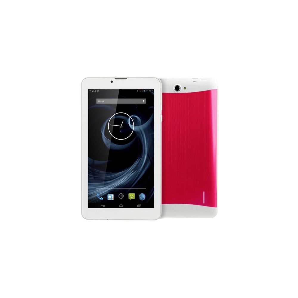 Wewoo - Tablette Tactile Magenta 3G, Appel, 7 pouces, 512 Mo + 4 Go, Android 4.4, MTK8312 Dual Core, 1.3GHz, double SIM, GPS - Tablette Android