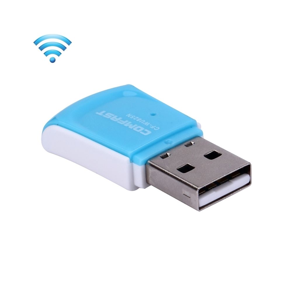 Wewoo - Adaptateur bleu de carte réseau USB sans fil 802.11N 300Mbps - Clé USB Wifi